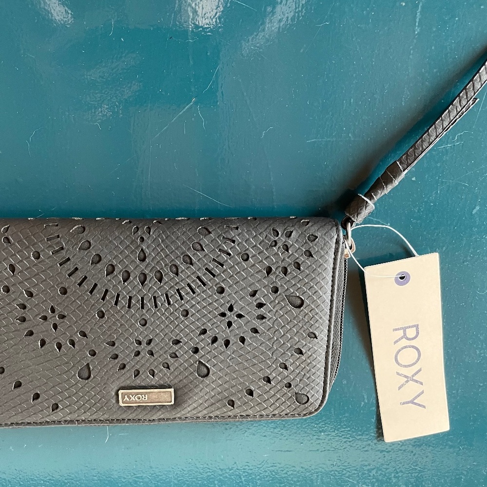 ROXY Dusk Break Black Wallet